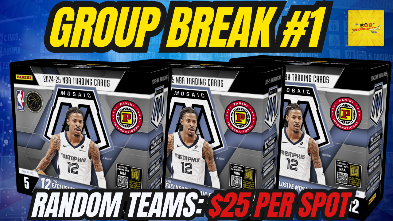 TEMPLATE - DON'T BUY - Group Break #1 - Random Team - 3 Boxes of 2024-2025 Panini Mosaic International